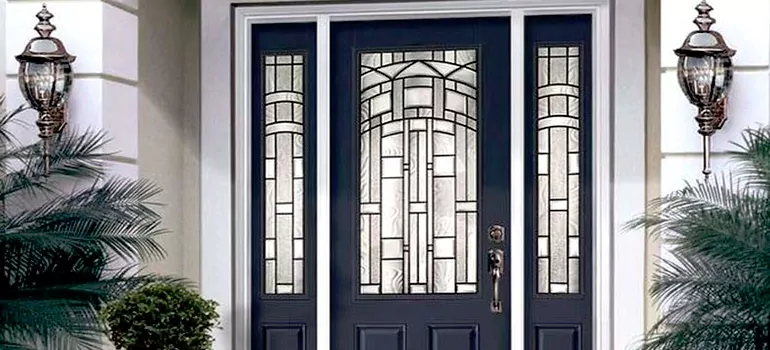 Stained Glass Door Panels in Daly City, CA