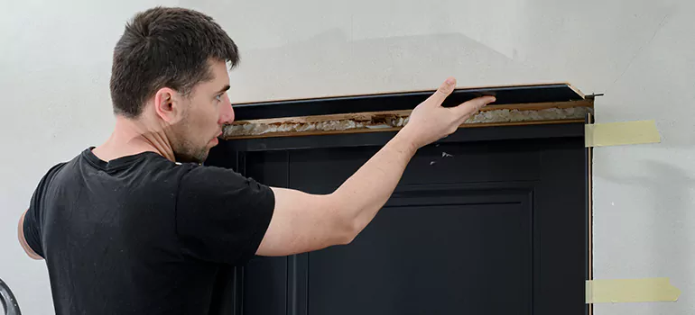 Wood Door Hole Repair in Daly City, CA