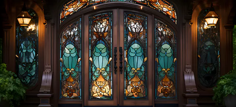 Wrought Iron Storm Door in Daly City, CA