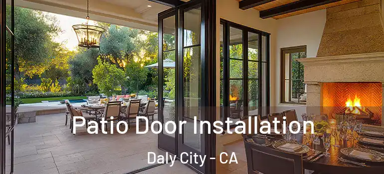  Patio Door Installation Daly City - CA