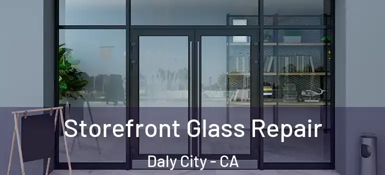  Storefront Glass Repair Daly City - CA