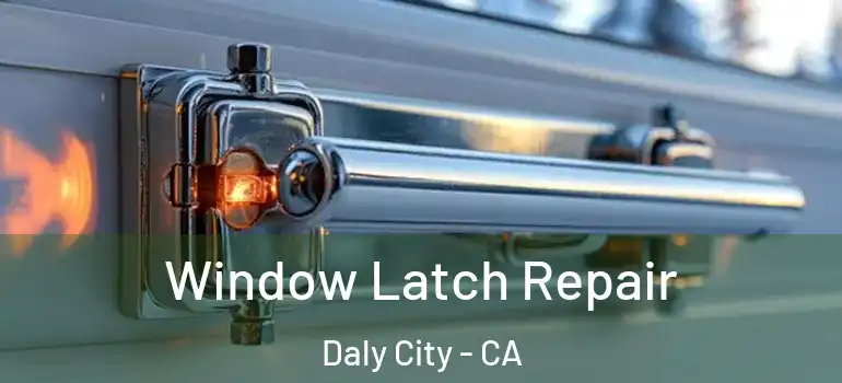  Window Latch Repair Daly City - CA